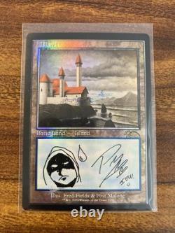MTG? Retro Frame LANDS FOIL Set? SLD POST MALONE The Lands MINT 2022 UNPLAYED