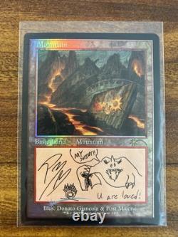MTG? Retro Frame LANDS FOIL Set? SLD POST MALONE The Lands MINT 2022 UNPLAYED
