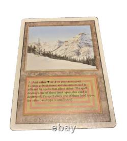 MTG Revised R L Taiga Magic The Gathering Original 1994 release NM