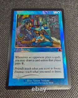 MTG Rhystic Study Prophecy Foil Magic The Gathering 2000