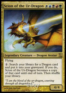 MTG Scion of the Ur-Dragon Foil, Near Mint, English