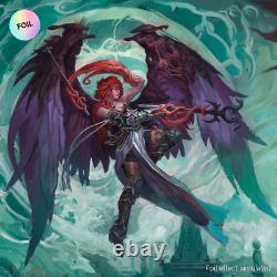 MTG Secret Lair Angels They're Just Like Us but Cooler and with Wings Foil