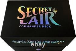 MTG Secret Lair Angels They're Just Like Us but Cooler and with Wings Foil