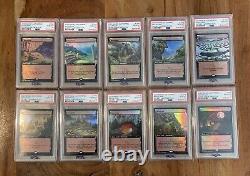 MTG Secret Lair Featuring The Mountain Goats ALL GRADED PERFECT 10 PSA