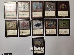 MTG Secret Lair Talismans + Fellwar Stone Etched FOIL Set -SLD Dan Frazier