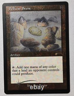 MTG Secret Lair Talismans + Fellwar Stone Etched FOIL Set -SLD Dan Frazier