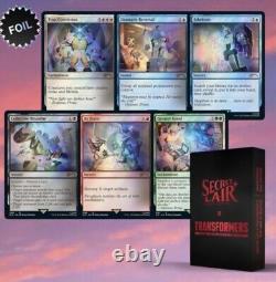 MTG Secret Lair Transformers Roll Out or Rise Up SEALED FOIL Magic