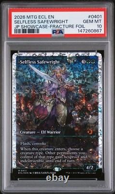MTG Selfless Safewright 0401 Japan Showcase Fracture Foil Lorwyn Eclipsed PSA 10