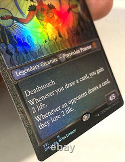 MTG Sheoldred, the Apocalypse TEXTURED FOIL Dominaria United 331 NM Pack Fresh
