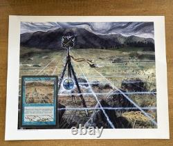MTG? Signed MANA SEVERANCE Art Print/Card? Tempest NM/M RARE 1997 T. Nielsen Art