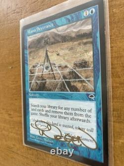 MTG? Signed MANA SEVERANCE Art Print/Card? Tempest NM/M RARE 1997 T. Nielsen Art