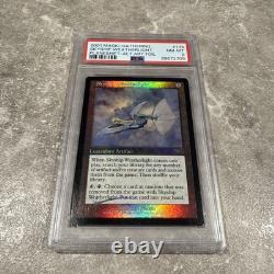 MTG Skyship Weatherlight Alt Artwork Foil Planeshift Psa 8 NM Rare