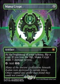 MTG Special Guests LCI NEON INK GREEN FOIL M Mana Crypt #0017f