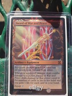 MTG Sword of War and Peace Foil Masterpiece Kaladesh Inventions unplayed NM