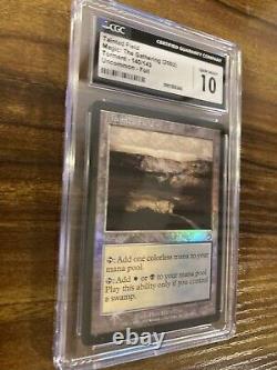 MTG? TAINTED FIELD FOIL? Torment CGC 10 GEM MINT Uncommon DUAL MANA Land LOW POP