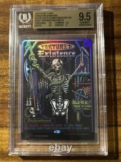 MTG? TORTURED EXISTENCE Full Art FOIL? SLD X D&D Black Lights/Dungeon BGS 9.5 RARE