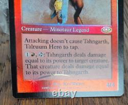 MTG Tahngarth, Talruum Hero (Alt. Art Foil) Mint Condition Foil Planeshift