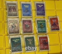MTG The Hobbit Story Bookcover Set Of 10 Complete Non-foil NM Smaug Gandalf