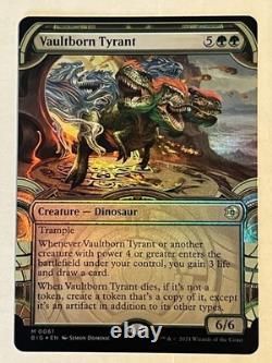 MTG Vaultborn Tyrant Showcase Raised Foil Outlaws of Thunder Junction NM/M