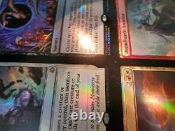 MTG War of the Spark Uncut Foil Sheet Surface Scratches (See Pics)