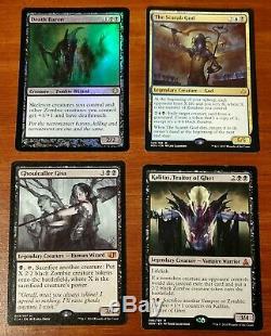 MTG Zombies Lot (40+) Gisa, Kalitas Traitor, Scarab God, Death Baron Foil++