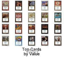 Magic Card Collection 4882 Cards Foils Rares Legendary 93-'97' with DL inventory