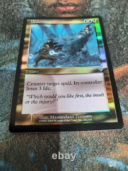 Magic Gathering MTG 1 x FOIL Rare Undermine Invasion Ex Condition