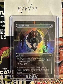 Magic Lost Caverns Of Ixalan MANA CRYPT Foil Pack Fresh Mint MtG SPG 0017