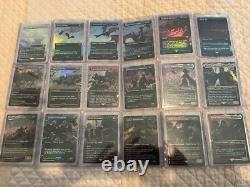 Magic MTG Lord of the Rings Battle of the Pelennor Fields Scene Set Foil ExtArt