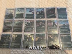 Magic MTG Lord of the Rings Battle of the Pelennor Fields Scene Set Foil ExtArt