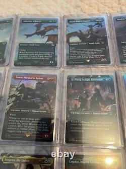Magic MTG Lord of the Rings Battle of the Pelennor Fields Scene Set Foil ExtArt