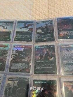 Magic MTG Lord of the Rings Battle of the Pelennor Fields Scene Set Foil ExtArt