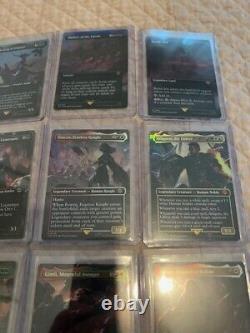 Magic MTG Lord of the Rings Battle of the Pelennor Fields Scene Set Foil ExtArt