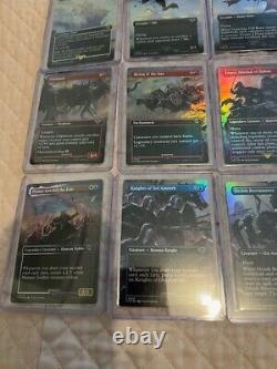 Magic MTG Lord of the Rings Battle of the Pelennor Fields Scene Set Foil ExtArt
