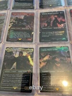 Magic MTG Lord of the Rings Battle of the Pelennor Fields Scene Set Foil ExtArt