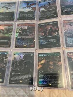 Magic MTG Lord of the Rings Battle of the Pelennor Fields Scene Set Foil ExtArt