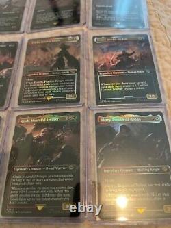 Magic MTG Lord of the Rings Battle of the Pelennor Fields Scene Set Foil ExtArt
