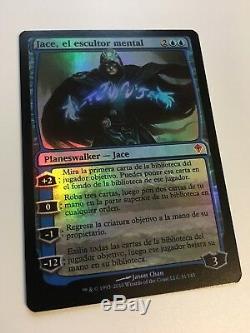 Magic Spanish FOIL Jace, the Mind Sculptor JTMS Worldwake NEAR MINT NM