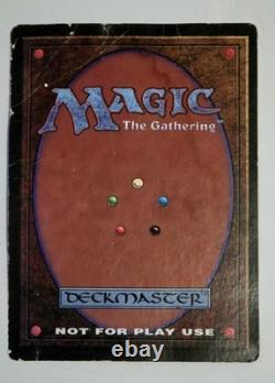 Magic The Garhering Black Lotus Oversized Card 6x9 Collectors