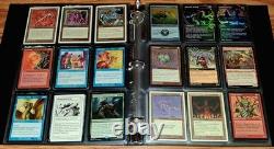 Magic The Gathering 198 Card Lot Vintage & Rare MTG Cards Included MP Condition