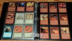 Magic The Gathering 198 Card Lot Vintage & Rare MTG Cards Included MP Condition
