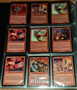 Magic The Gathering 198 Card Lot Vintage & Rare MTG Cards Included MP Condition