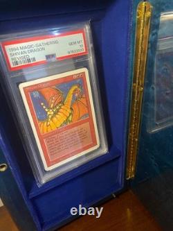 Magic The Gathering 1994 MTG Revised Shivan Dragon PSA 10 Gem Mint