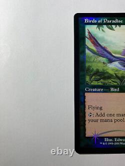 Magic The Gathering 7th Edition Birds Of Paradise Foil? NM BEAUTIFUL CARD