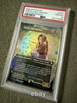 Magic The Gathering Aerith, Last Ancient Chocobo Surge Foil PSA 10