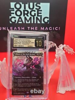 Magic The Gathering Bloomburrow Raised Foil Liliana of the Dark Realms 94 PSA 10