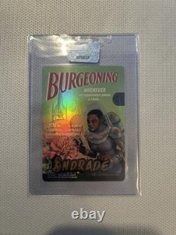 Magic The Gathering Burgeoning Poster Artist Proof Foil 37/50 Special Guest