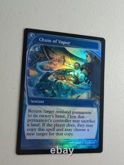 Magic The Gathering Chain of Vapor FOIL MTG NM 156
