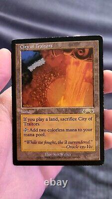 Magic The Gathering City of Traitors MP Exodus Reserved List MTG