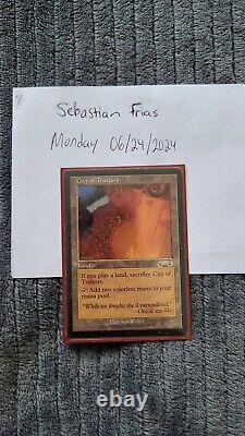 Magic The Gathering City of Traitors MP Exodus Reserved List MTG
